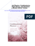 Download Combinatorial Physics Combinatorics Quantum Field Theory And Quantum Gravity Models Adrian Tanasa full chapter