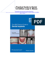 Download The Ada Practical Guide To Dental Implants 1St Edition Luigi O Massa full chapter