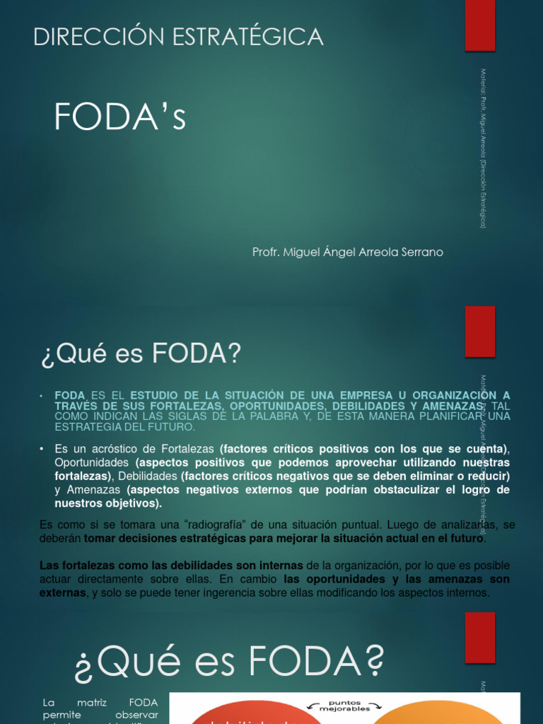 Análisis FODA para Estrategias Empresariales | PDF | Análisis FODA ...
