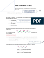 Suceciones Con Numeros y Letrasç