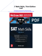 Download Top 50 Sat Math Skills Third Edition Leaf all chapter