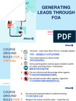 Generating Leads Thru FoA (PDF For Students)