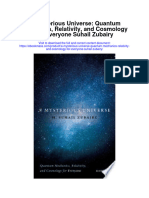 A Mysterious Universe Quantum Mechanics Relativity and Cosmology For Everyone Suhail Zubairy Full Chapter