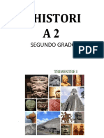 Cuadernillo de Historia 2 Grado 1 Trimestre