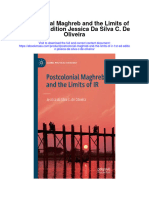 Download Postcolonial Maghreb And The Limits Of Ir 1St Ed Edition Jessica Da Silva C De Oliveira all chapter