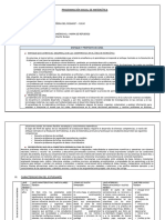 1° Programación Anual de Matemática