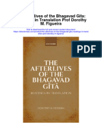 The Afterlives of The Bhagavad Gita Readings in Translation Prof Dorothy M Figueira Full Chapter