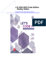 Lets Code It 2022 2023 Code Edition Shelley Safian Full Chapter
