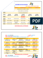 Horario - Cronogramas