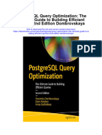 Download Postgresql Query Optimization The Ultimate Guide To Building Efficient Queries 2Nd Edition Dombrovskaya all chapter