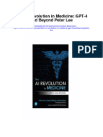 Download The Ai Revolution In Medicine Gpt 4 And Beyond Peter Lee full chapter