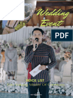Pricelist Wedding Estu Kakung