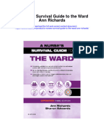 Download A Nurses Survival Guide To The Ward Ann Richards full chapter