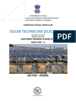 Solar Technician (Electrical) CTS2.0 NSQF-3