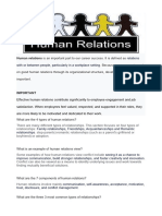 Human-relations-