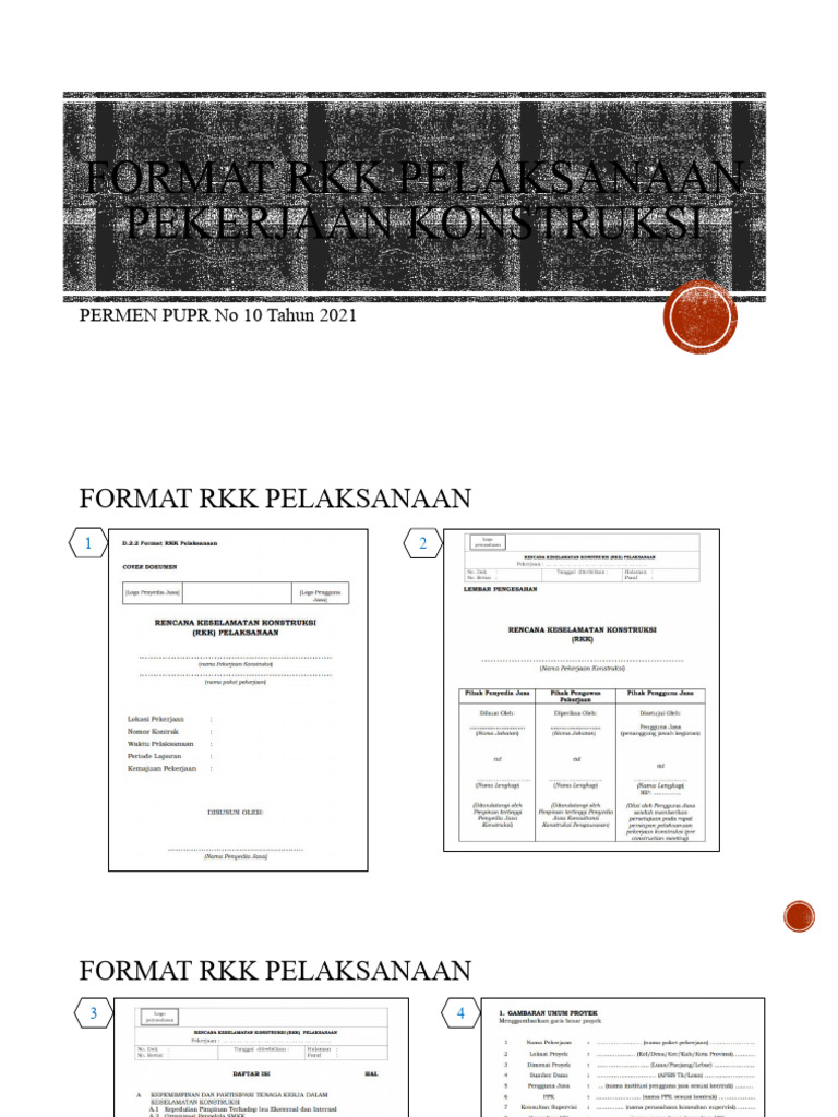 Contoh Laporan RKK Kontraktor | PDF
