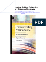 Download Communicating Politics Online 2Nd Edition Chapman Rackaway full chapter