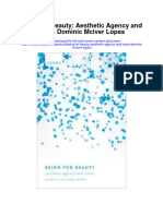 Download Being For Beauty Aesthetic Agency And Value Dominic Mciver Lopes full chapter
