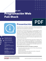 Temario Diplomatura Programacion Web FullStack