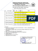 Jadwal Try Out Psaj-2024 SMPN 1 Watulimo