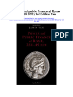 Power and Public Finance at Rome 264 49 Bce 1St Edition Tan All Chapter