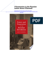 Download Power And Possession In The Russian Revolution Anne Odonnell all chapter