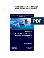 Towards A Political Education Through Environmental Issues Melki Slimani All Chapter