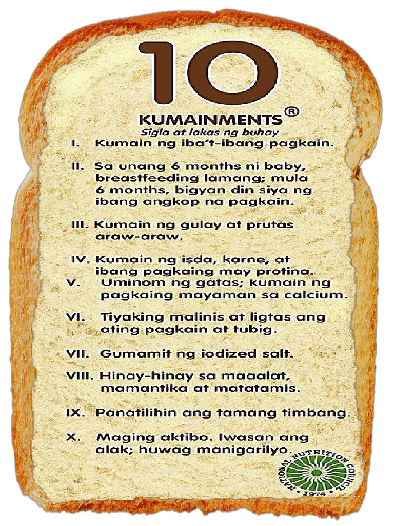 10 Kumainments | PDF
