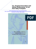 Download Belly Rippers Surgical Innovation And The Ovariotomy Controversy 1St Ed Edition Sally Frampton full chapter