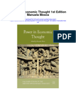 Download Power In Economic Thought 1St Edition Manuela Mosca all chapter