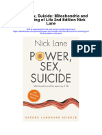 Power Sex Suicide Mitochondria and The Meaning of Life 2Nd Edition Nick Lane All Chapter