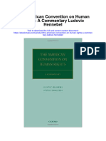 The American Convention On Human Rights A Commentary Ludovic Hennebel Full Chapter