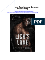 Download Lichs Love A Dark Fantasy Romance Celeste King full chapter