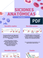 Posiciones Anatomicas y Traslado de Pacientes