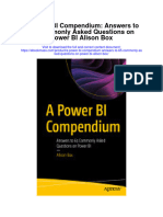 A Power Bi Compendium Answers To 65 Commonly Asked Questions On Power Bi Alison Box Full Chapter