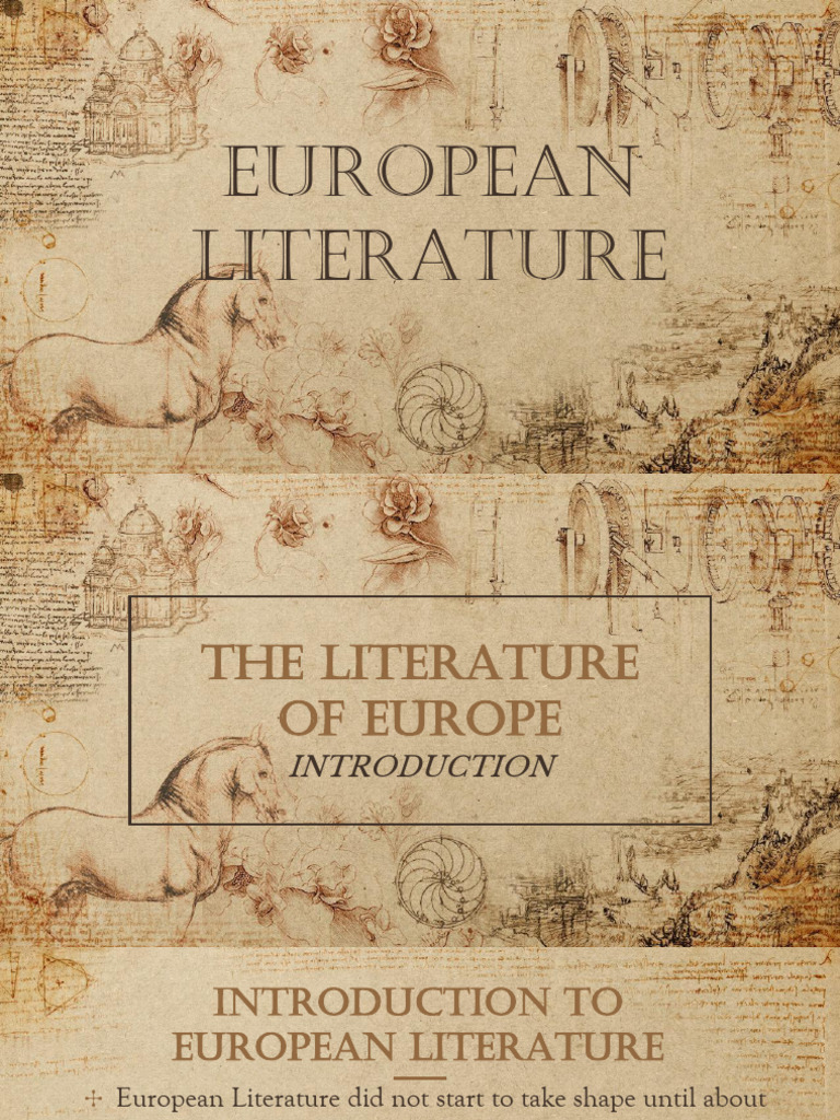 Overview of 21st Century European Literature | PDF | William Shakespeare