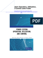 Download Power System Operation Utilization And Control John Fuller all chapter
