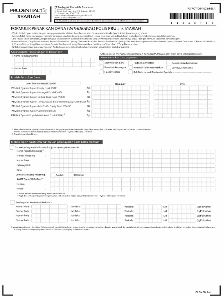 Withdrawal Sy Efektif 1 Maret | PDF