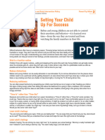 ECHO Parents Tip 2 - Setting Your Child Up For Success