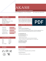 Professional Resume For Freshers