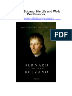Bernard Bolzano His Life and Work Paul Rusnock Full Chapter