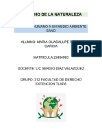 DERECHO DE LA NATURALEZA