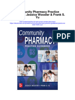 Community Pharmacy Practice Guidjessica Wooster Frank S Yu Full Chapter