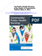 Community Public Health Nursing Promoting The Health of Populations 7Th Edition Mary A Nies Full Chapter