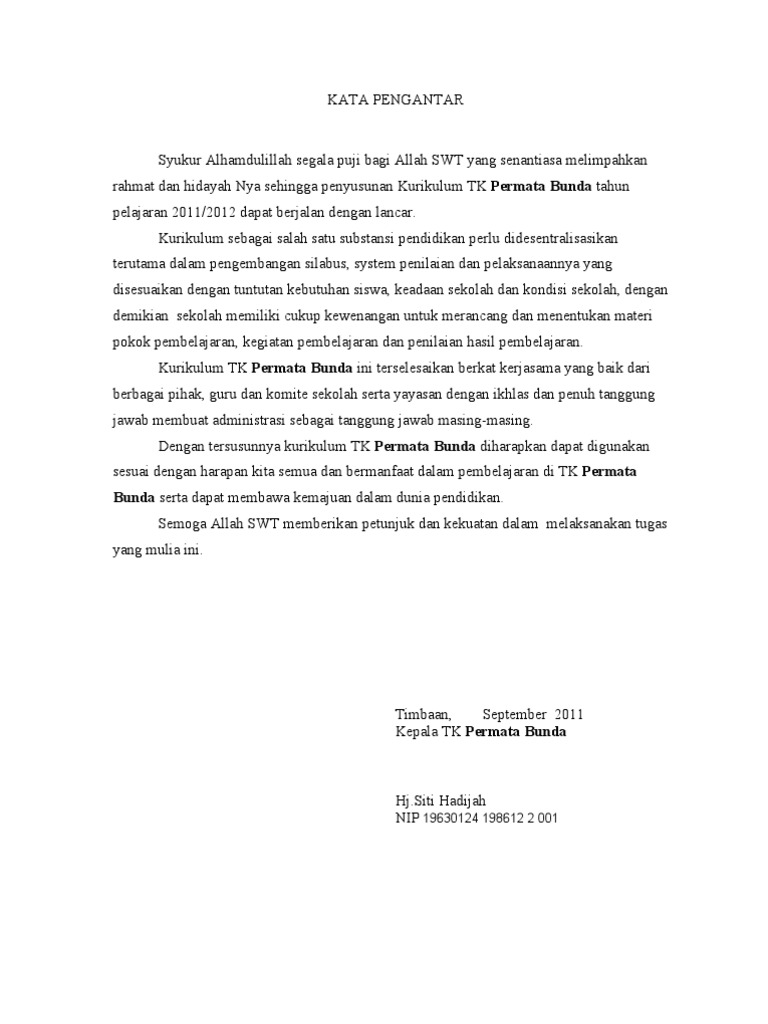 1 Ktsp Tk Permata Bunda Kec Tapin Selatan