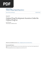 Orphan Drug Development - Incentives Under The Orphan Drug Act (PDFDrive)