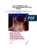 Download Best Of Five Mcqs For The Endocrinology And Diabetes Sce Atul Kalhan full chapter