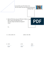 Kls 2 Math Word Prpblem 2 Steps