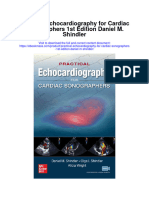 Practical Echocardiography For Cardiac Sonographers 1St Edition Daniel M Shindler All Chapter