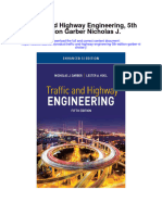Download Traffic And Highway Engineering 5Th Edition Garber Nicholas J all chapter